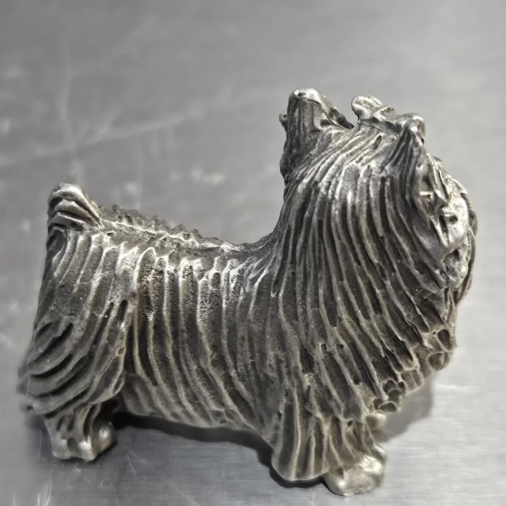 Heritage Pewter Shih Tzu Figurine 1.25
